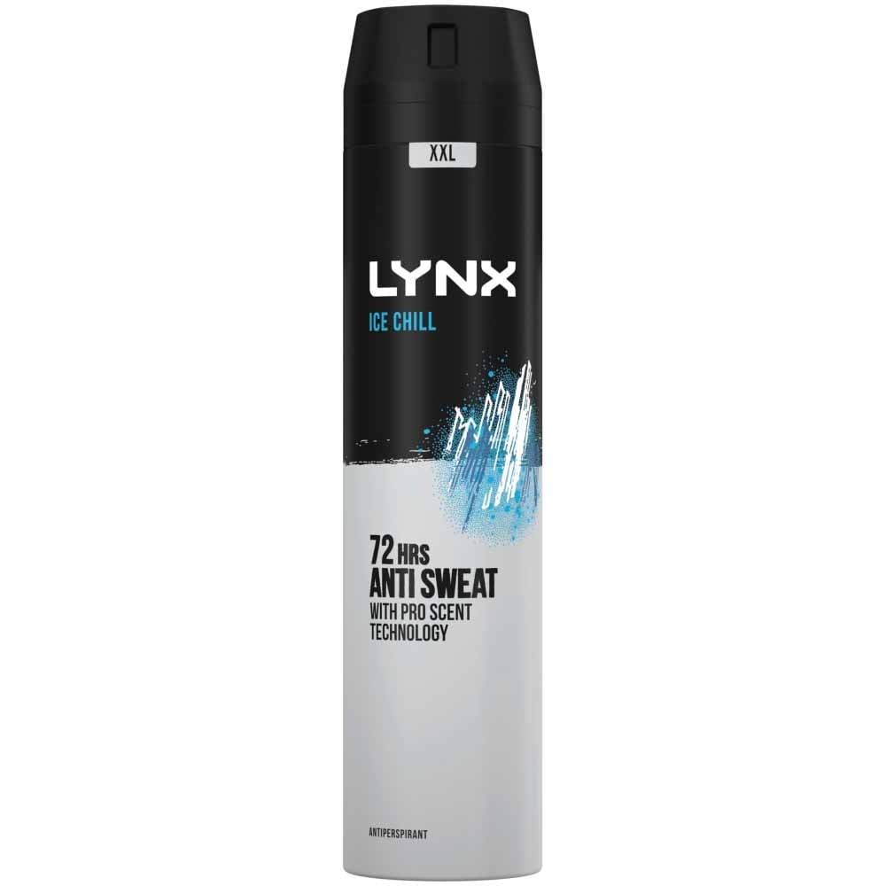 Lynx XXL Ice Chill 48 Hour Dry Anti Perspirant Case of 6 x 250ml Image 2