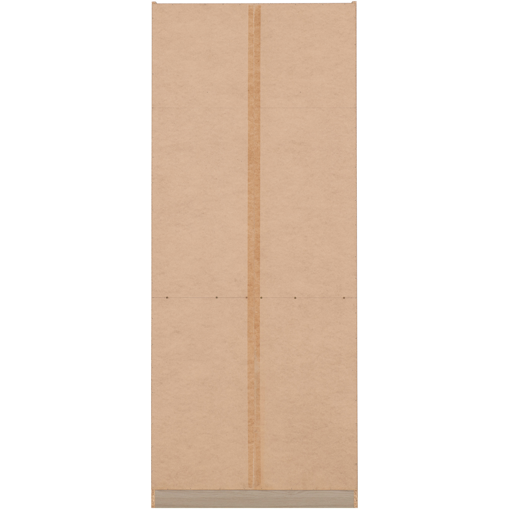 Seconique Paris 2 Door Smoked Ash Effect Mirror Wardrobe Image 6