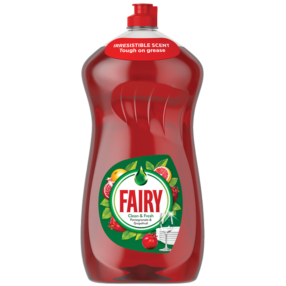 Fairy Clean & Fresh Pomegranate and Grapefruit Washing Up Liquid 1.45L Image