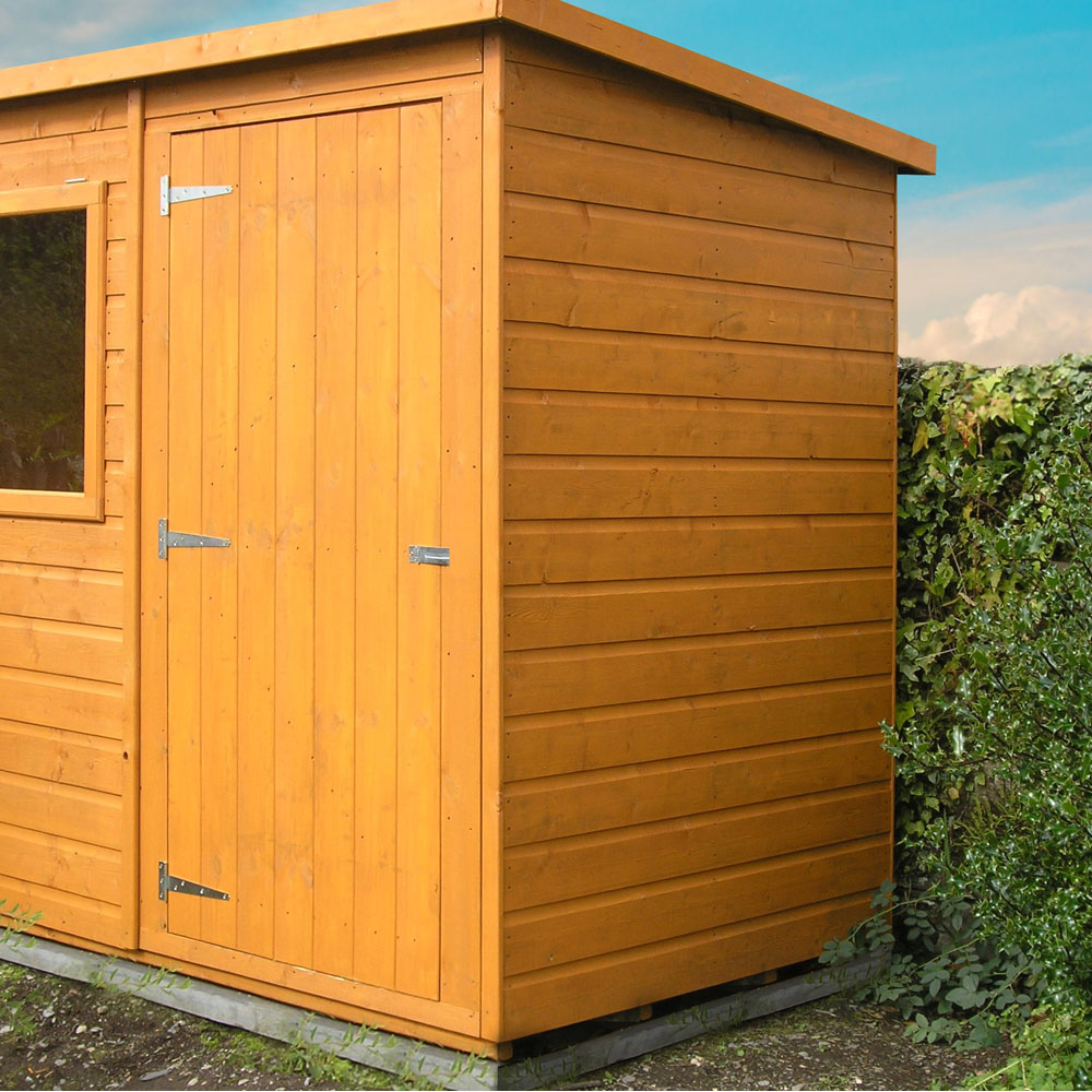 Shire 6 x 4ft Shiplap Pent Shed Image 2