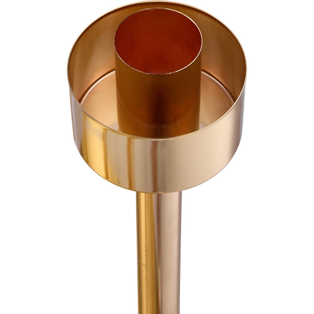 Living and Home 5-Arm Gold LED Candle Candelabra Image 5