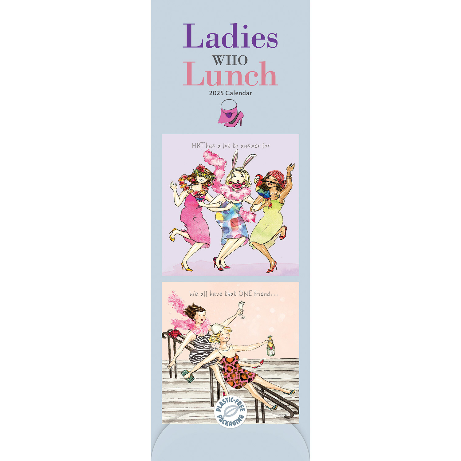 2025 Ladies Who Lunch Slim Calendar Image