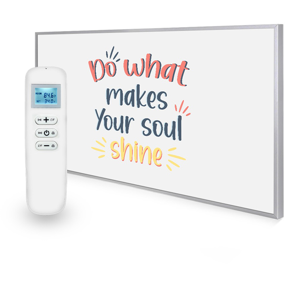Mirrorstone Nexus Do What Makes Your Soul Shine Wi-Fi Infrared Heating Panel 580W 595 x 995mm Image 2