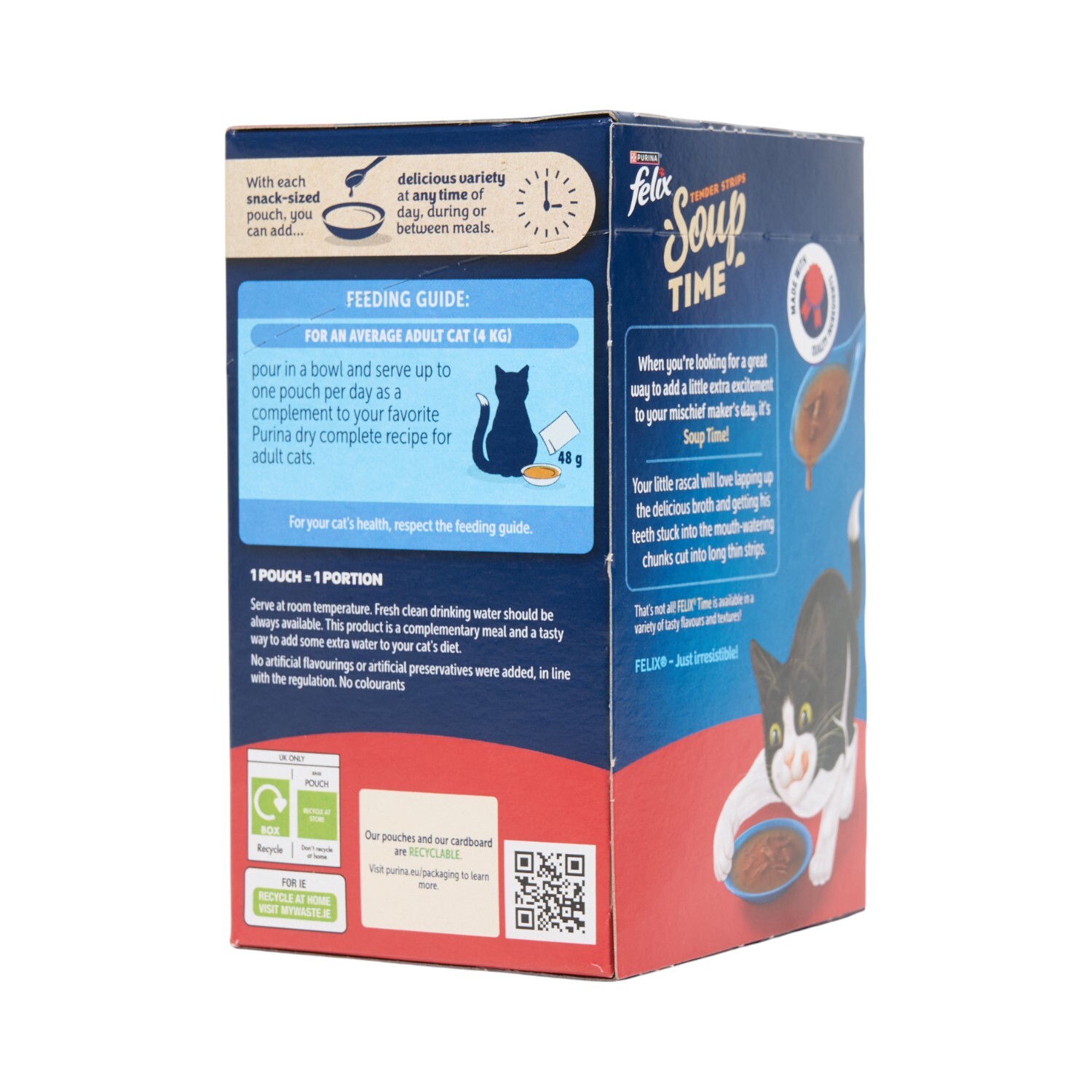 Felix Soup Tender Strips Farm 6x48g Image 4