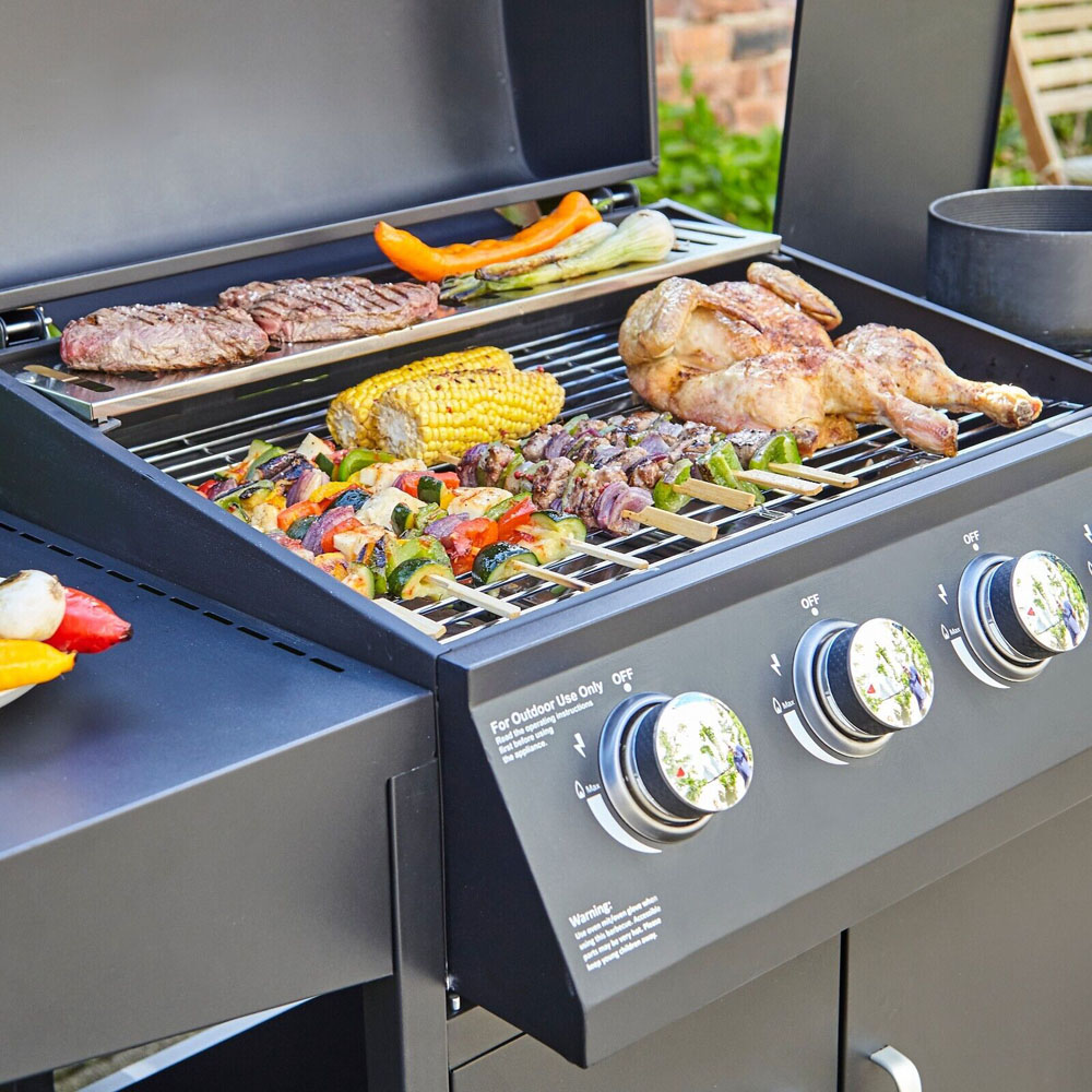 Neo Gas BBQ Grill and Cover Image 4