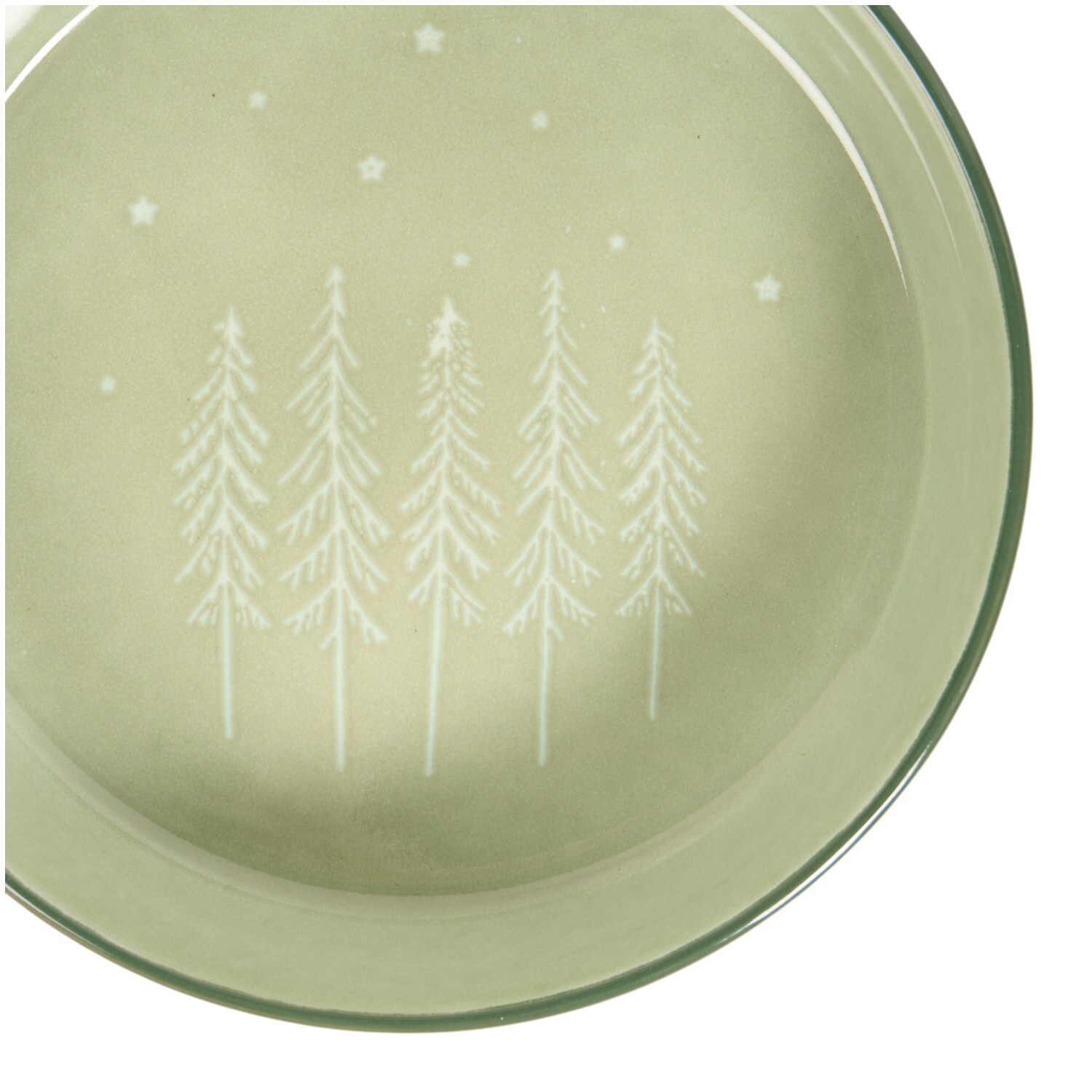 Nordic Tree Serving Bowl Sage Image 7