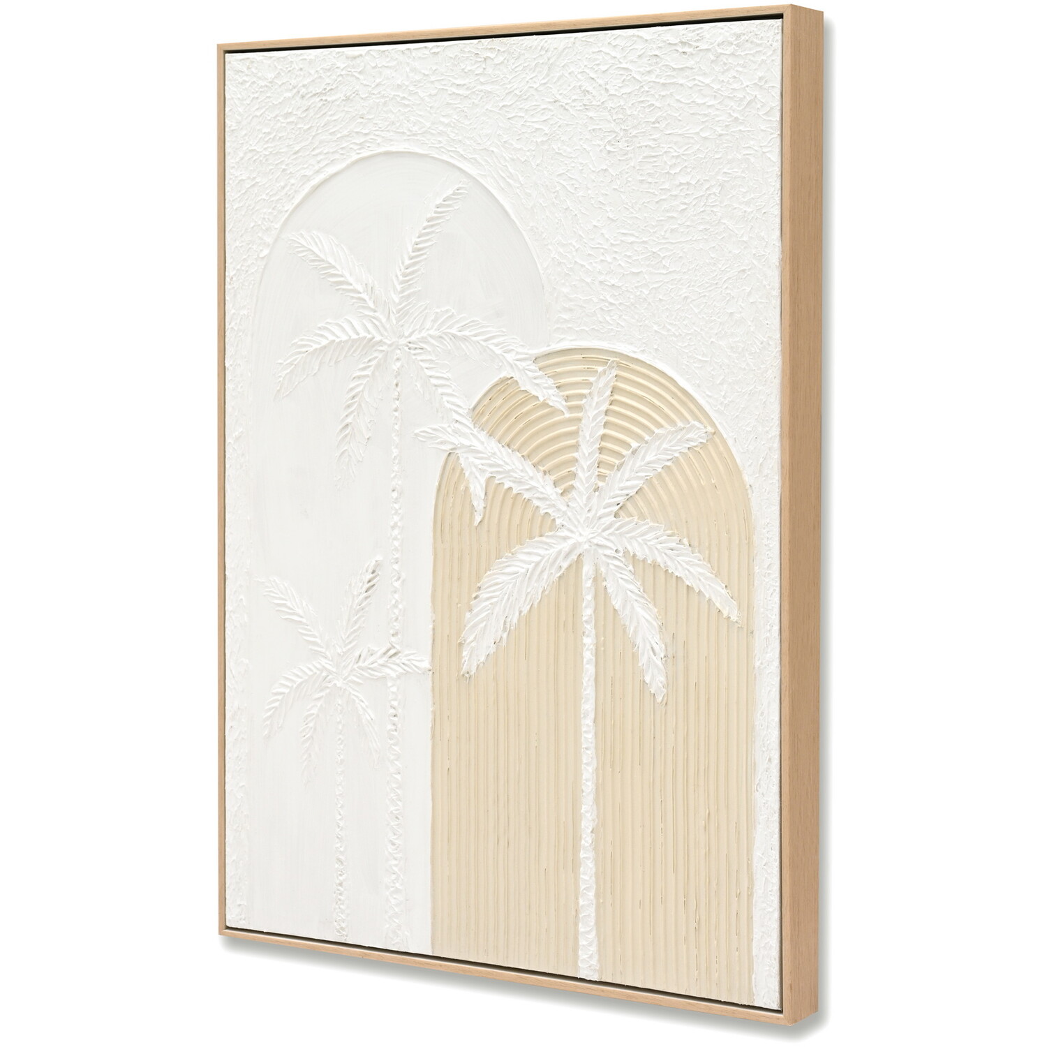 3D Palm Tree Textured Art Image 6