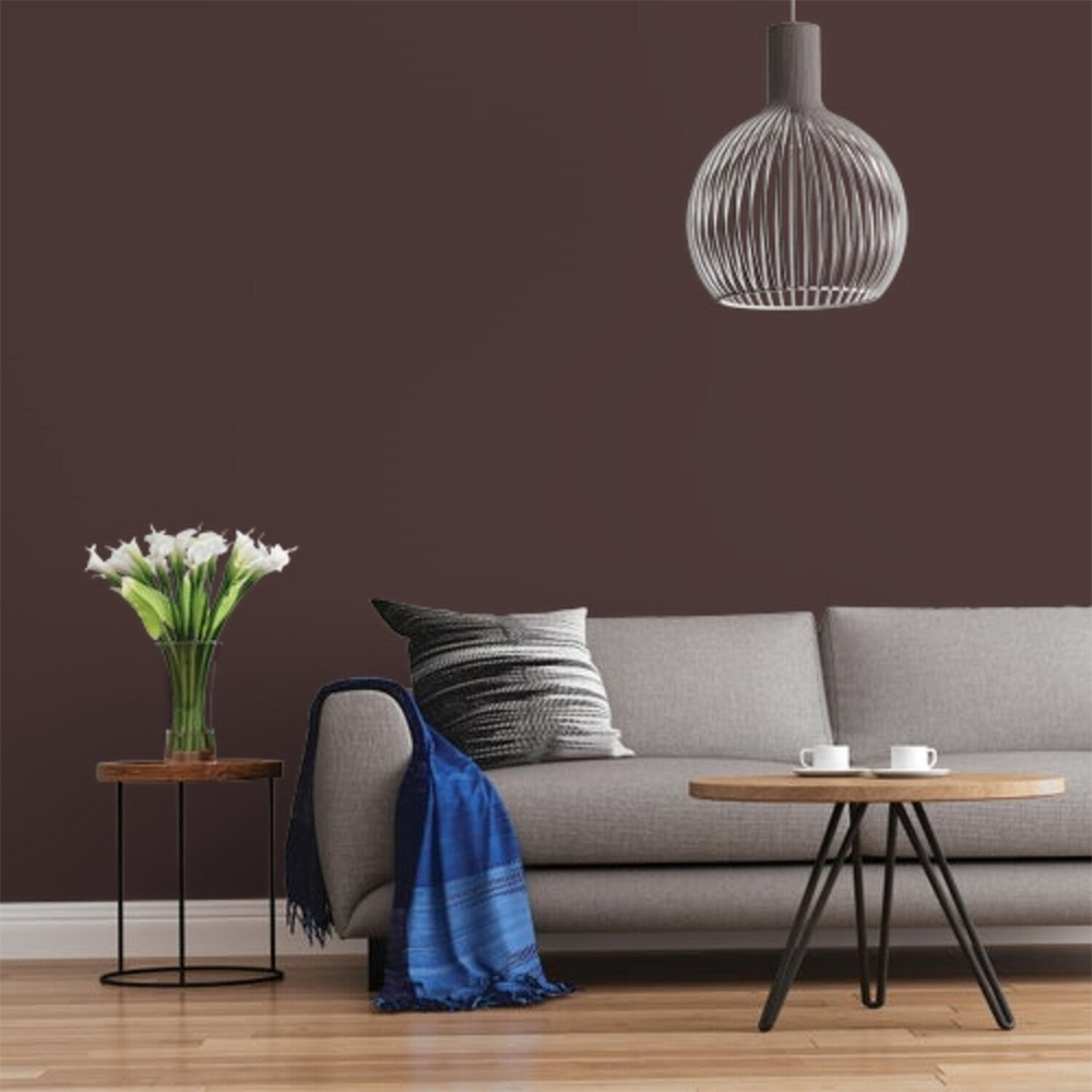 Johnstone's MY Colour Luxurious Durable Matt Paint Enchanting Eggplant Image 6