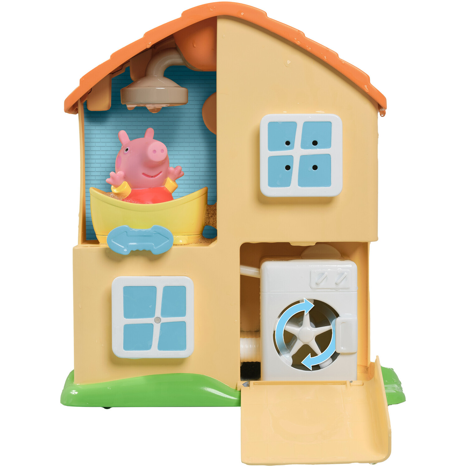 Tomy Toomies Peppa's House Bath Playset Image 2