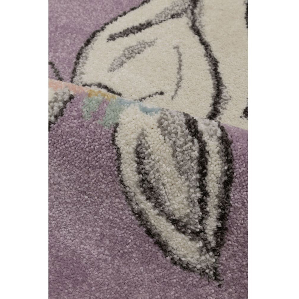 Homemaker Echo Bunny Circular Rug 100cm Image 4