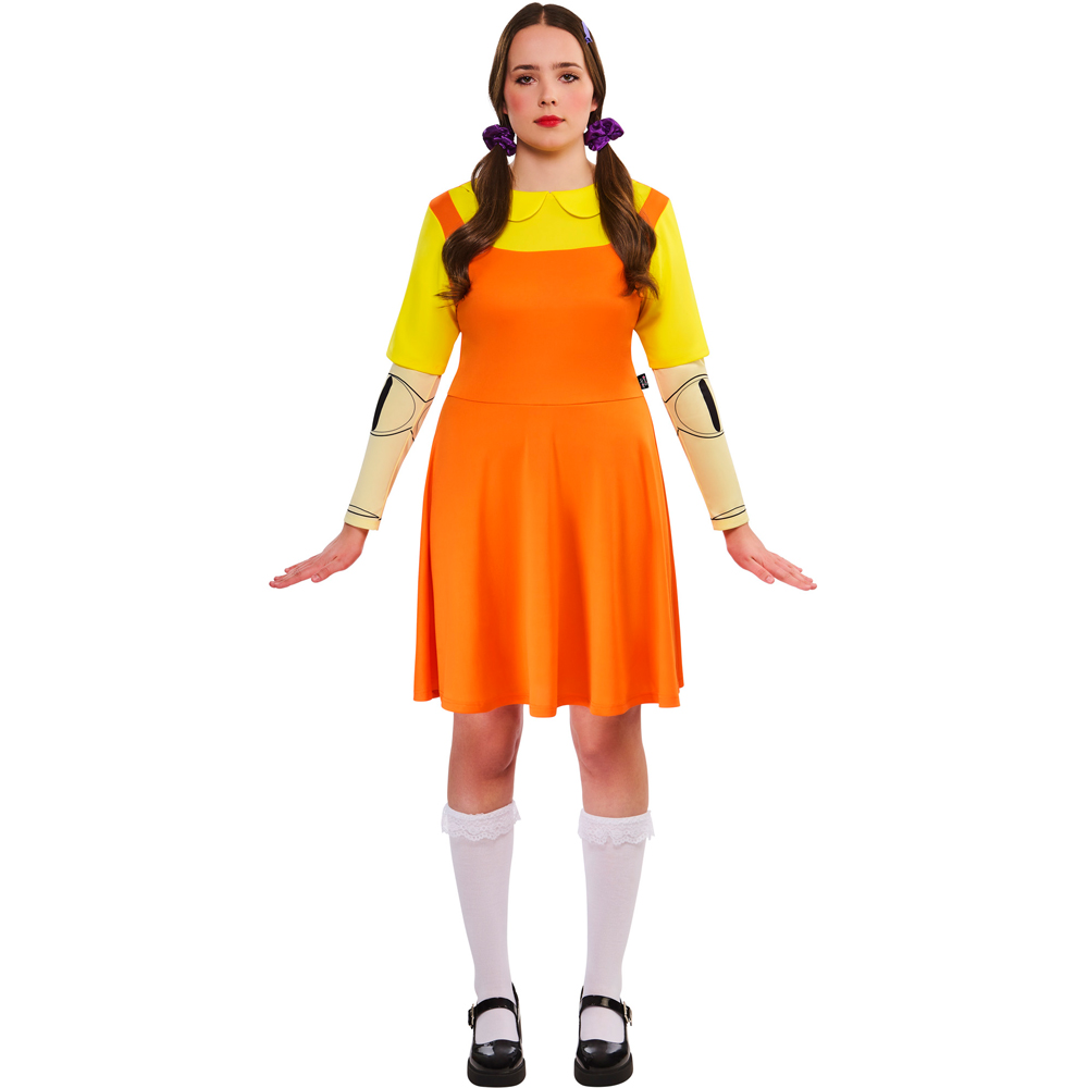 Squid Game Girl Doll Classic Small Halloween Costume Image 1