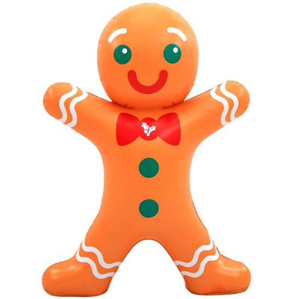 Samuel Alexander Gingerbread Man Inflatable Christmas Decoration 4ft Image 2