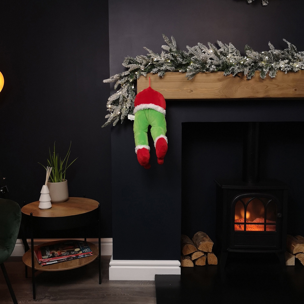 Samuel Alexander Animated Laughing Elf Hanging Christmas Decoration 32cm Image 6