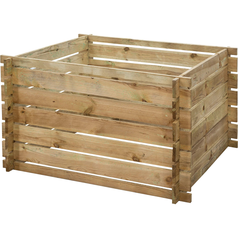 Rowlinson Wooden Garden Composter 439L Image 1