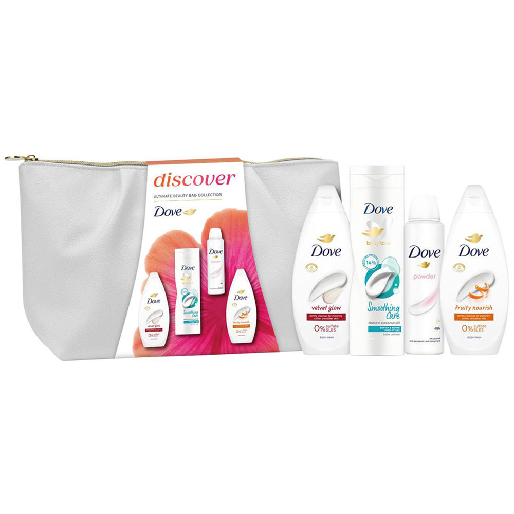 Dove Discover Ultimate Beauty Bag Gift Set 4 Pack Image 3