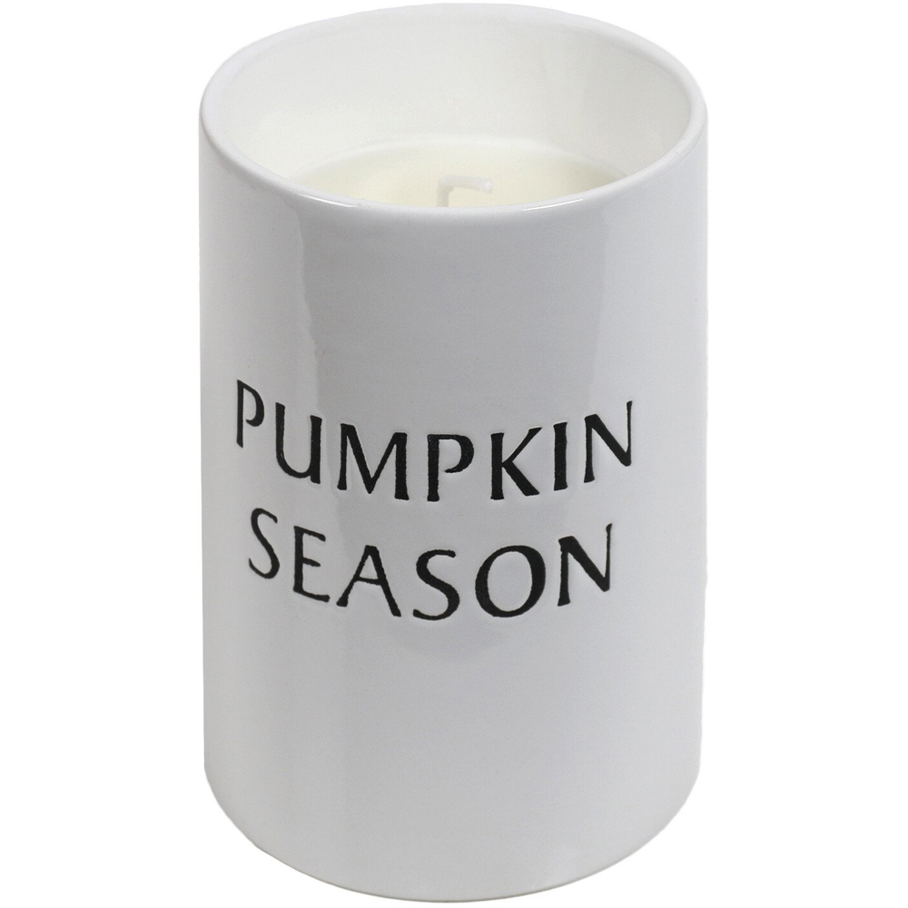 Pumpkin Season Ceramic Candle Image 2