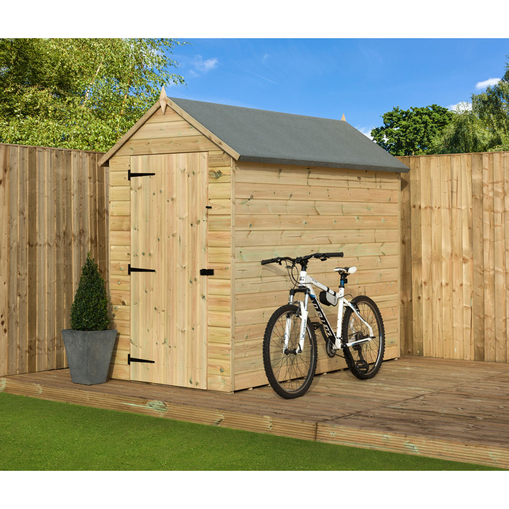 Empire Sheds 8000 4 x 12ft Tongue and Groove Apex Garden Shed Image 3
