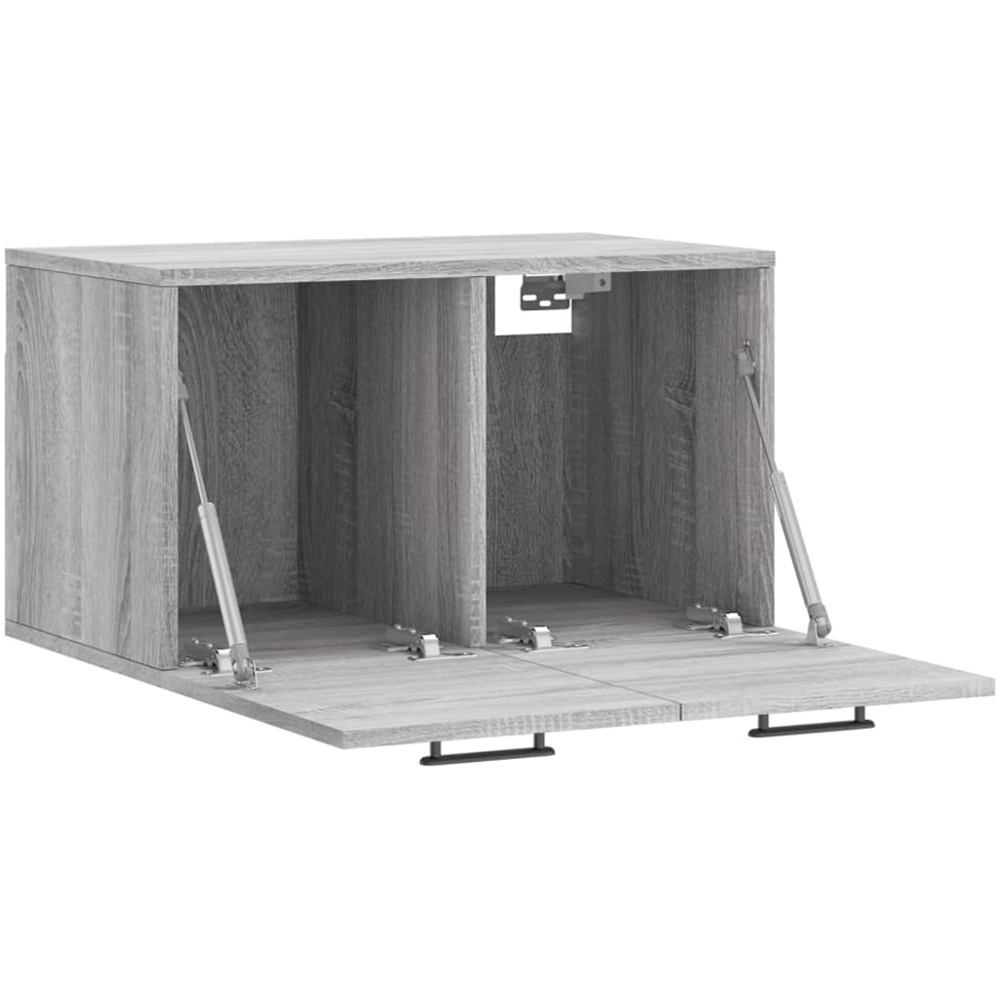 vidaXL 2 Door Grey Sonoma Oak Wall Cabinet Image 6