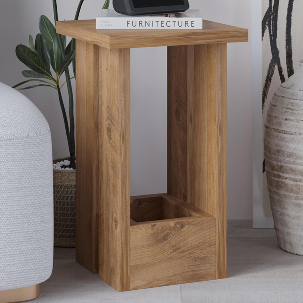 Decortie Tasos Atlantic Pine Side Table Image 1