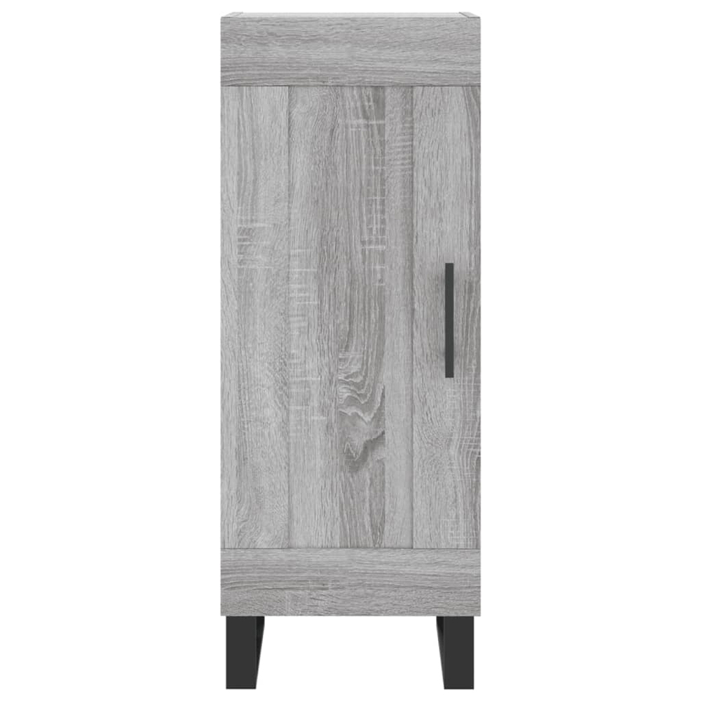 vidaXL 2 Door Grey Sonoma Highboard Image 6