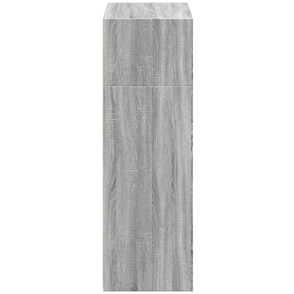 vidaXL 4 Shelf Grey Sonoma Highboard Image 5