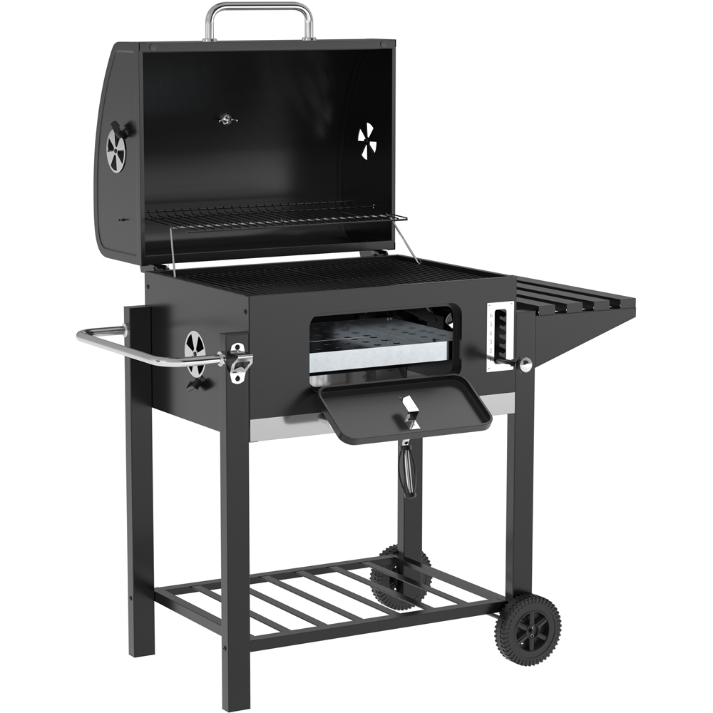 Charles Bentley Black American Grill Charcoal BBQ Image 5