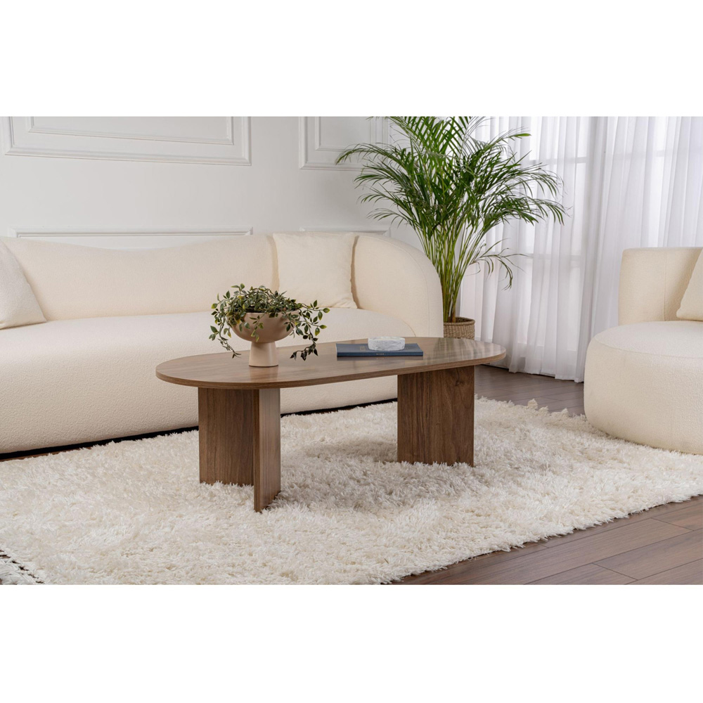 Decortie Sable Istanbul Walnut Coffee Table Image 6