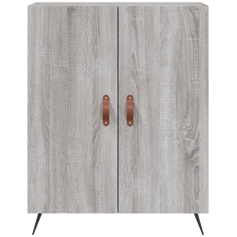 vidaXL 4 Door Grey Sonoma Highboard Image 7