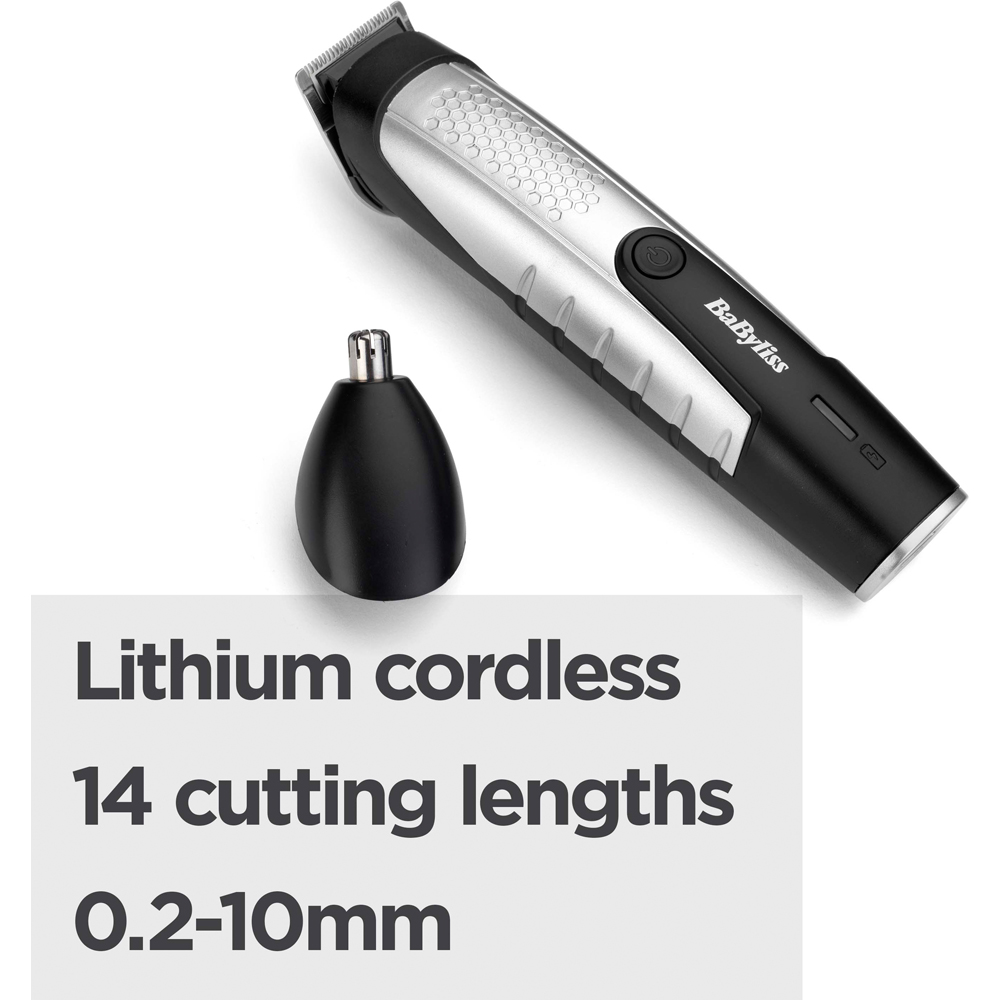 Babyliss Lithium Power Beard Cordless Trimmer Image 5