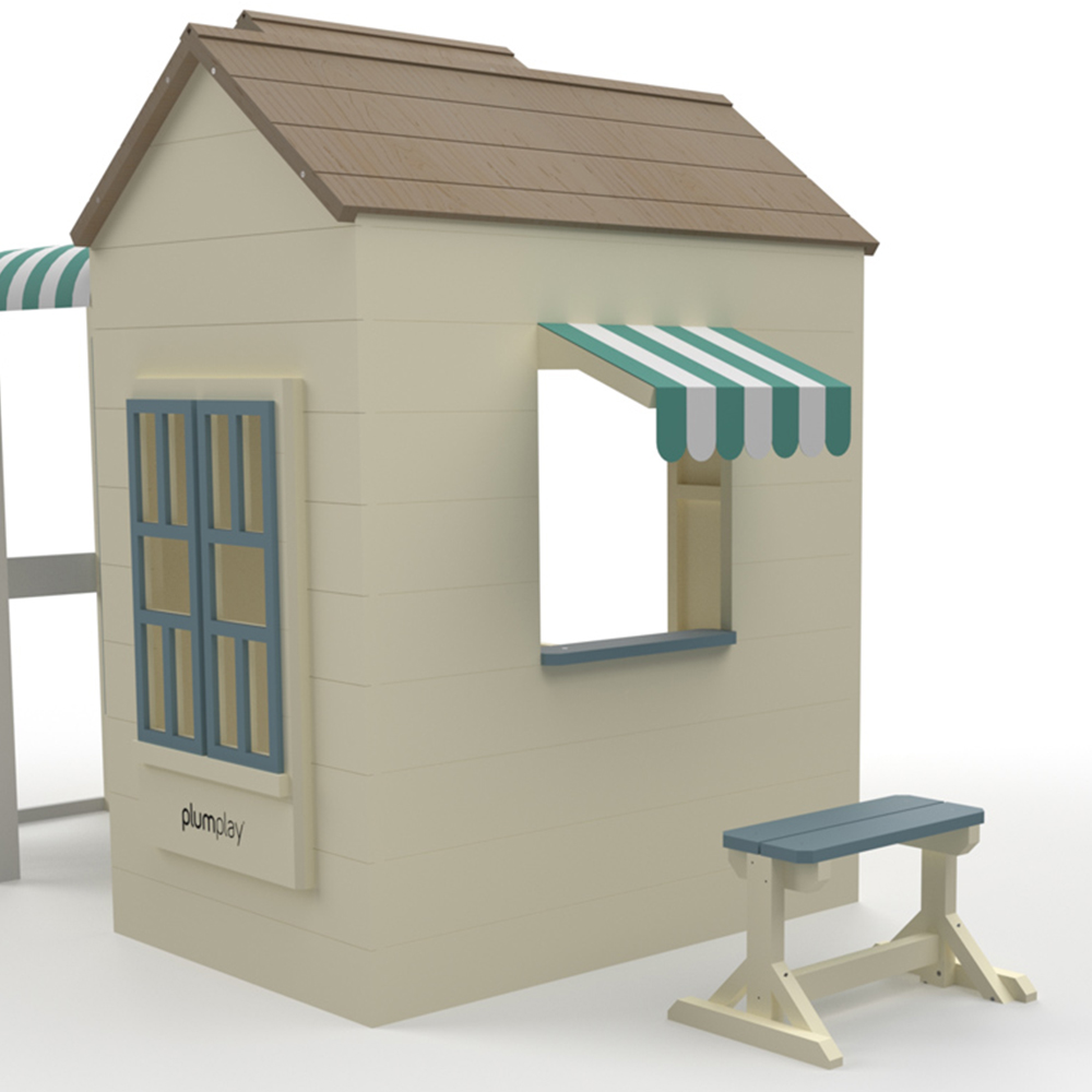 Plum Play Kids Wooden Beach House Garden Beach House Playset with Accessories Image 4