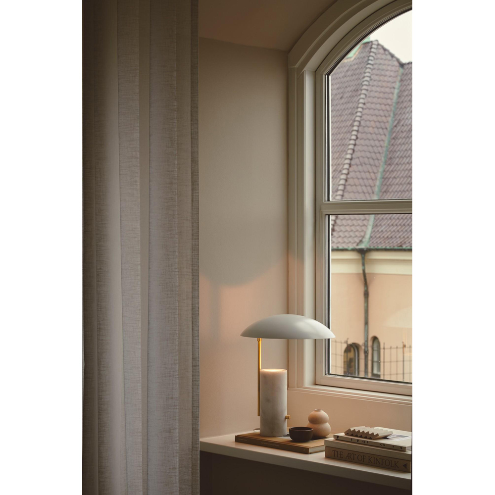 Nordlux Mademoiselles White Marble Base Table Lamp Image 2
