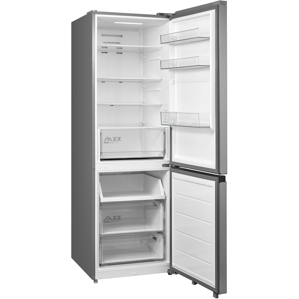 Midea MDRB548MIC46 Inox Total No Frost 401L Combi Fridge Freezer Image 4
