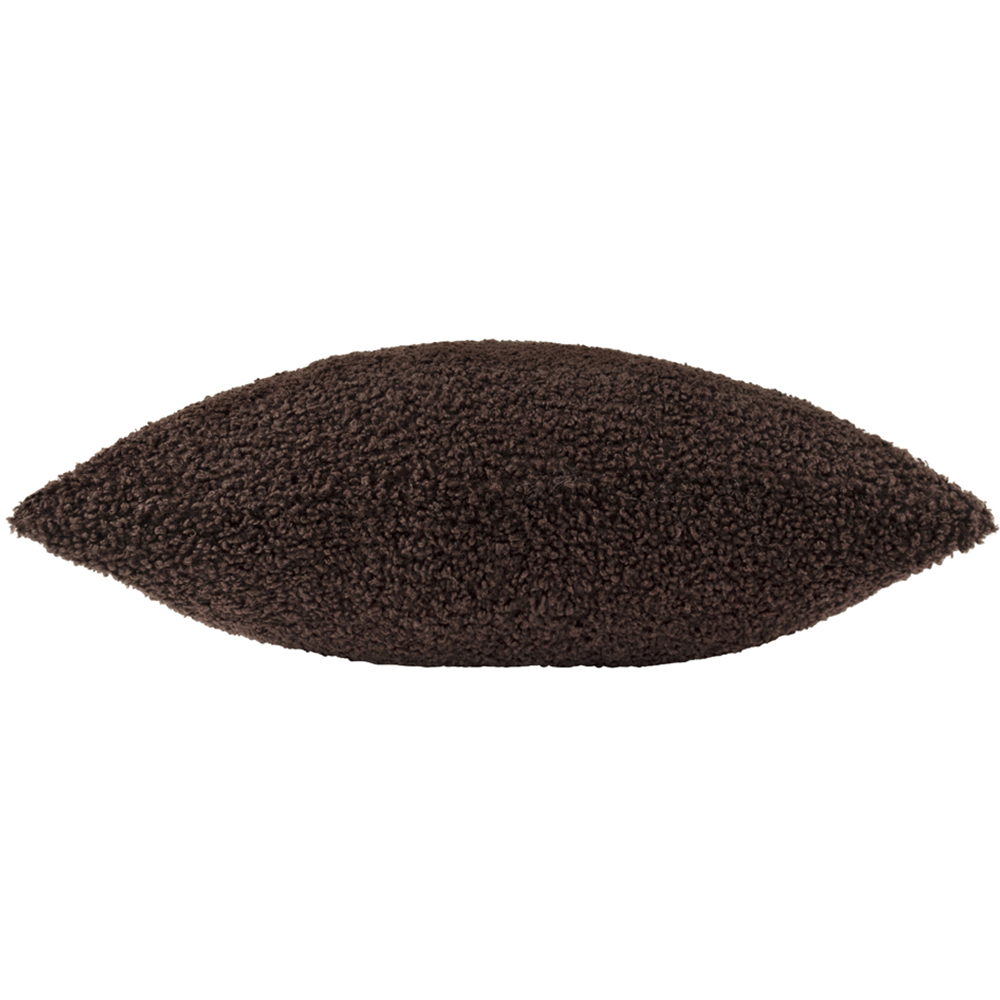 Yard Cabu Chocolate Chunky Boucle Cushion 55 x 55cm Image 3