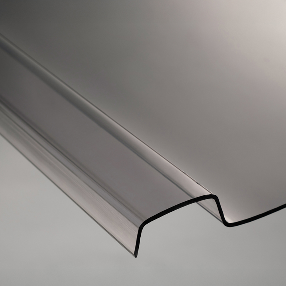 Marlon R Glaze Polycarbonate Grey Glazing Sheet Roof Panel 3mm x 3m Image 2