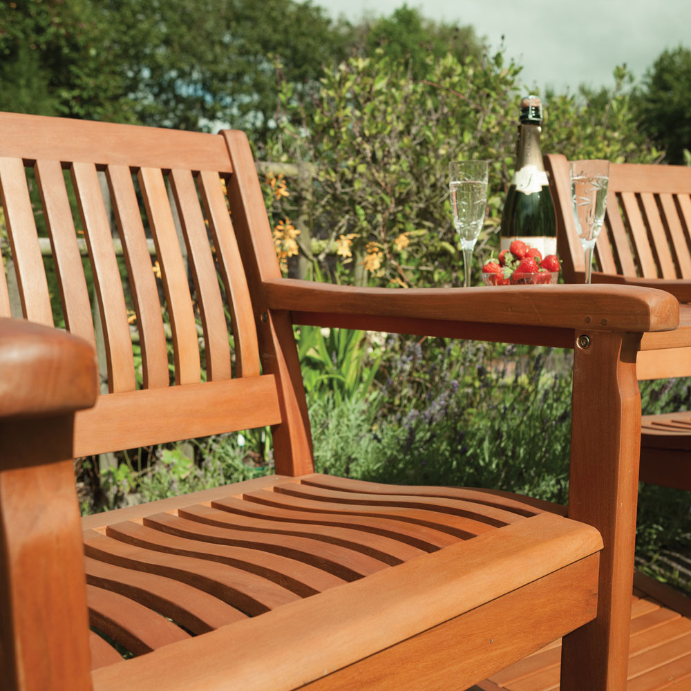 Rowlinson Willington Hardwood Companion Seat Image 5