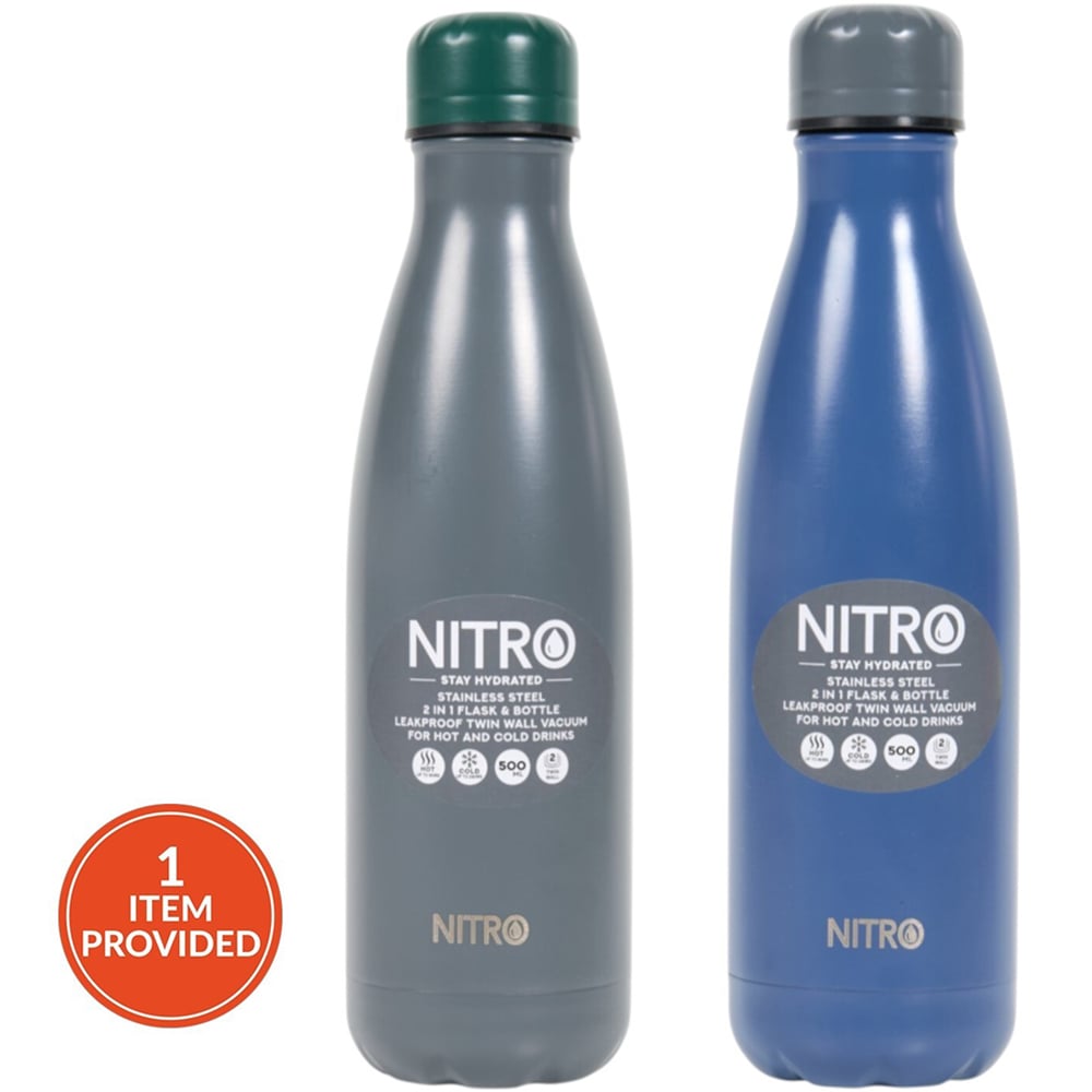 Nitro Stainless Steel Vacuum Water Bottle Image 1