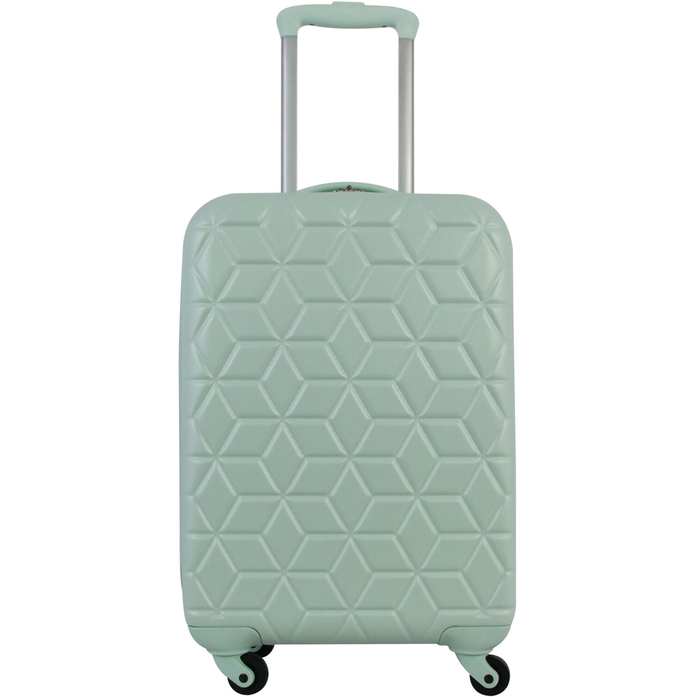 Travel Gear Geometric Suitcase Sage Cabin Image 3