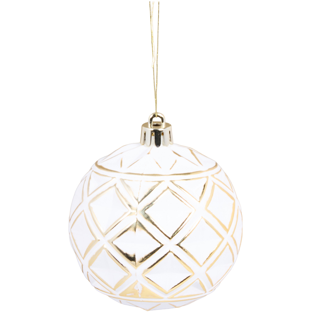 Pack of 20 Antique Gold Baubles Image 5