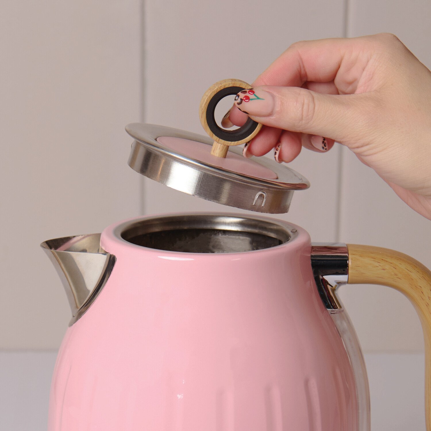 Sweet Dream Stainless Steel Kettle - Pink Image 8