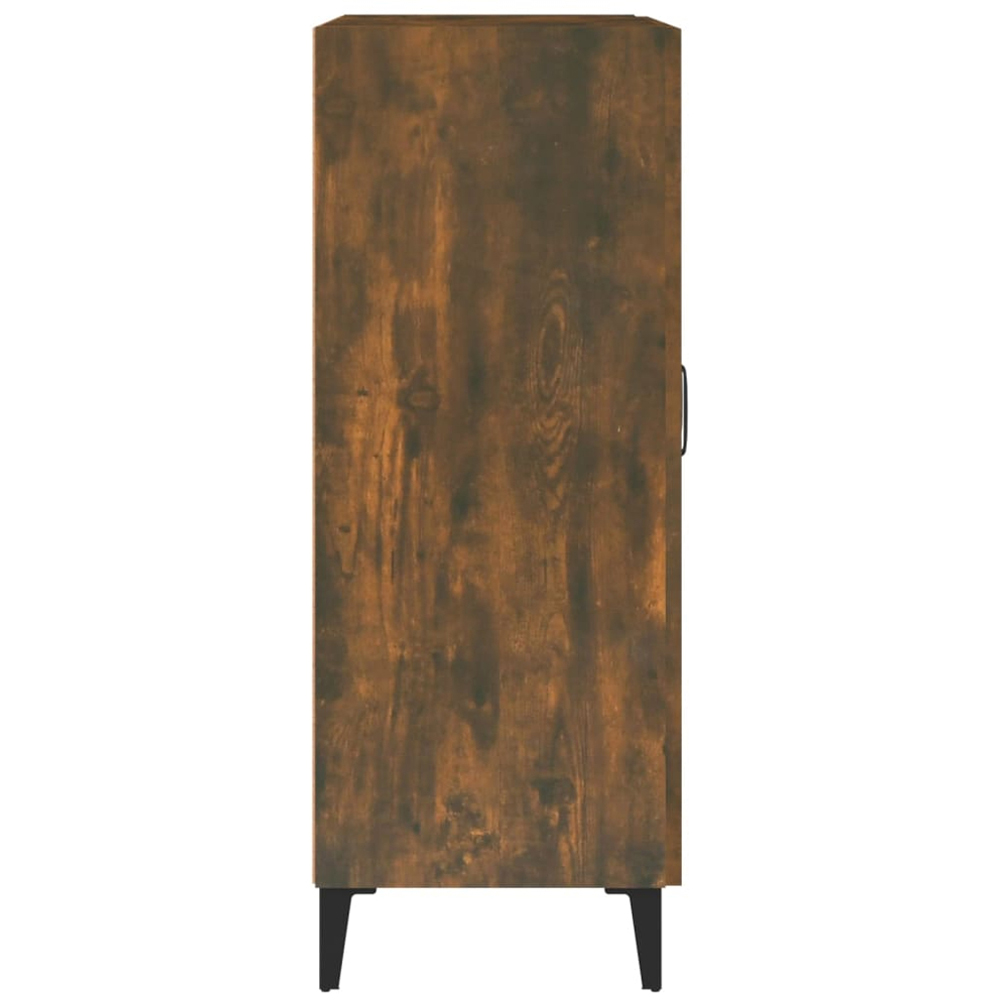 vidaXL 2 Door Smoked Oak Sideboard Image 8
