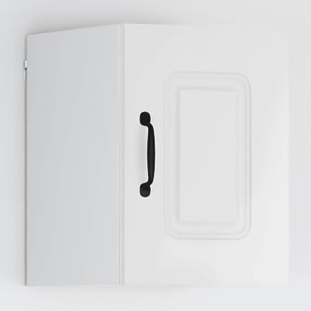 vidaXL Kalmar Single Door White Wall Mounted Kitchen Cabinet Image 1