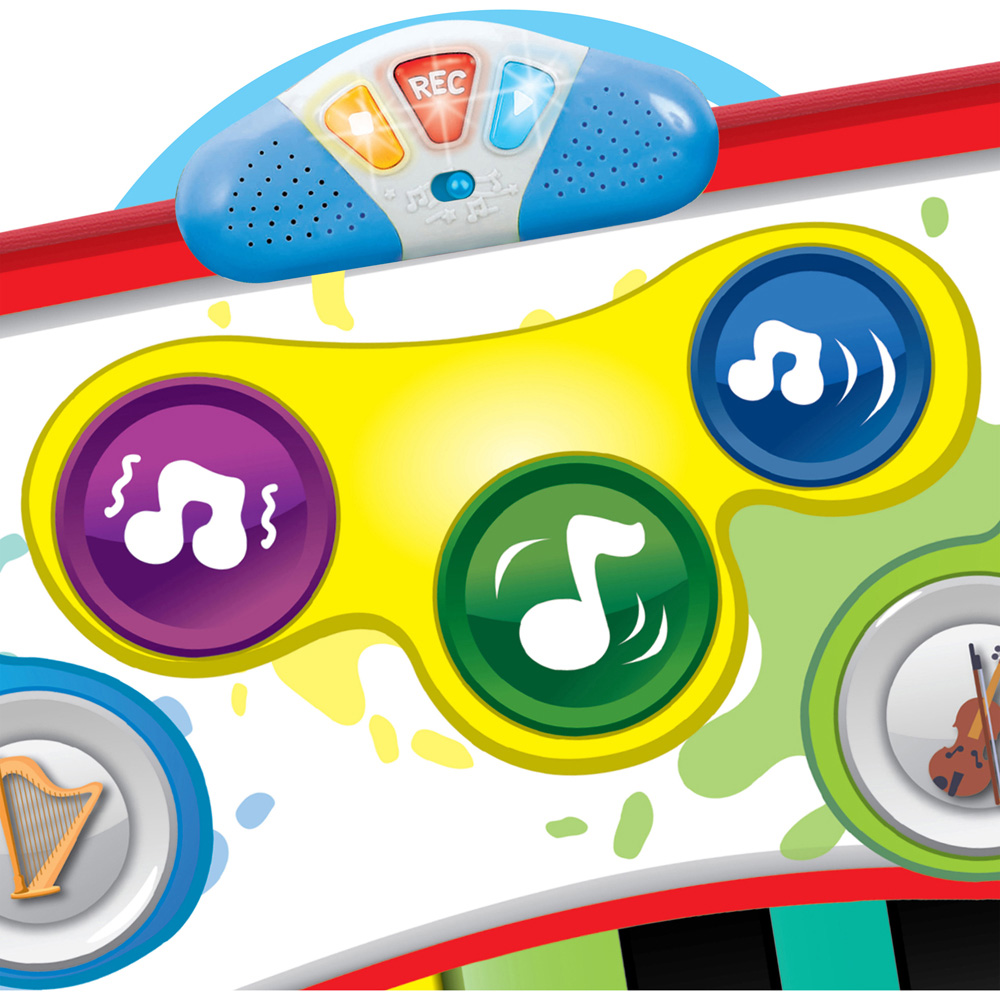 Winfun Disco Beat Bop Step-to-Play Jumbo Kids Piano Mat Image 4
