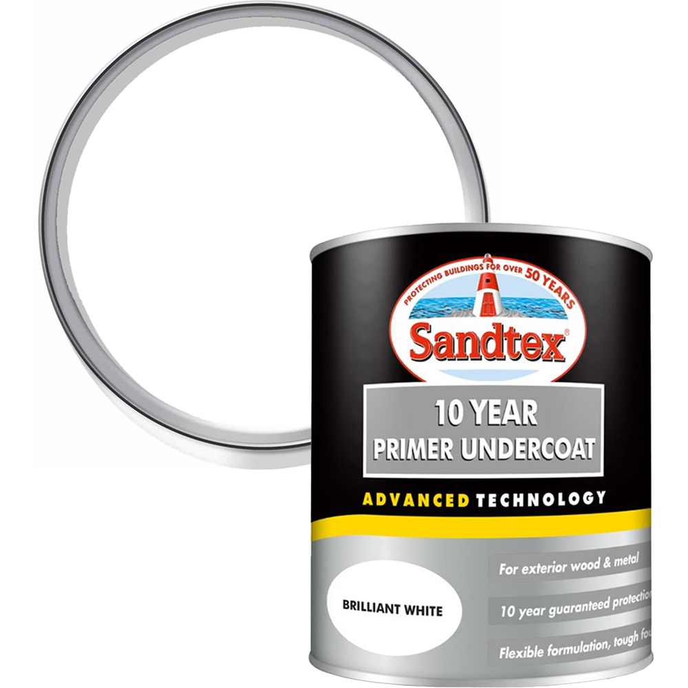 Sandtex Retail White Primer Undercoat 750ml Image 1