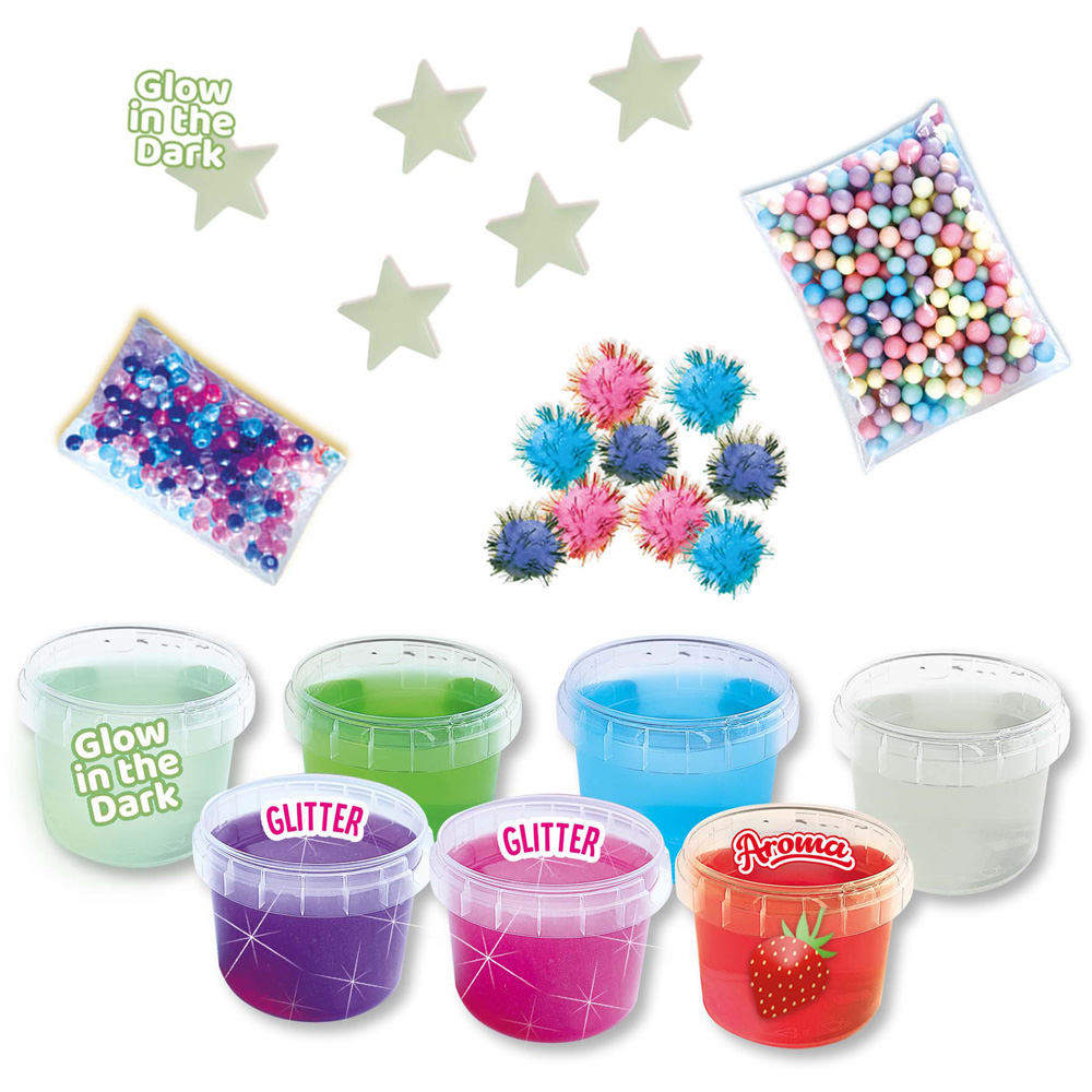 SES Creative Slime Glow In The Dark Mix It Mania Kit Image 2