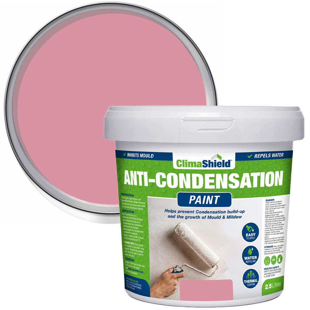 SmartSeal Berry Sorbet Anti-Condensation Paint 2.5L Image 1