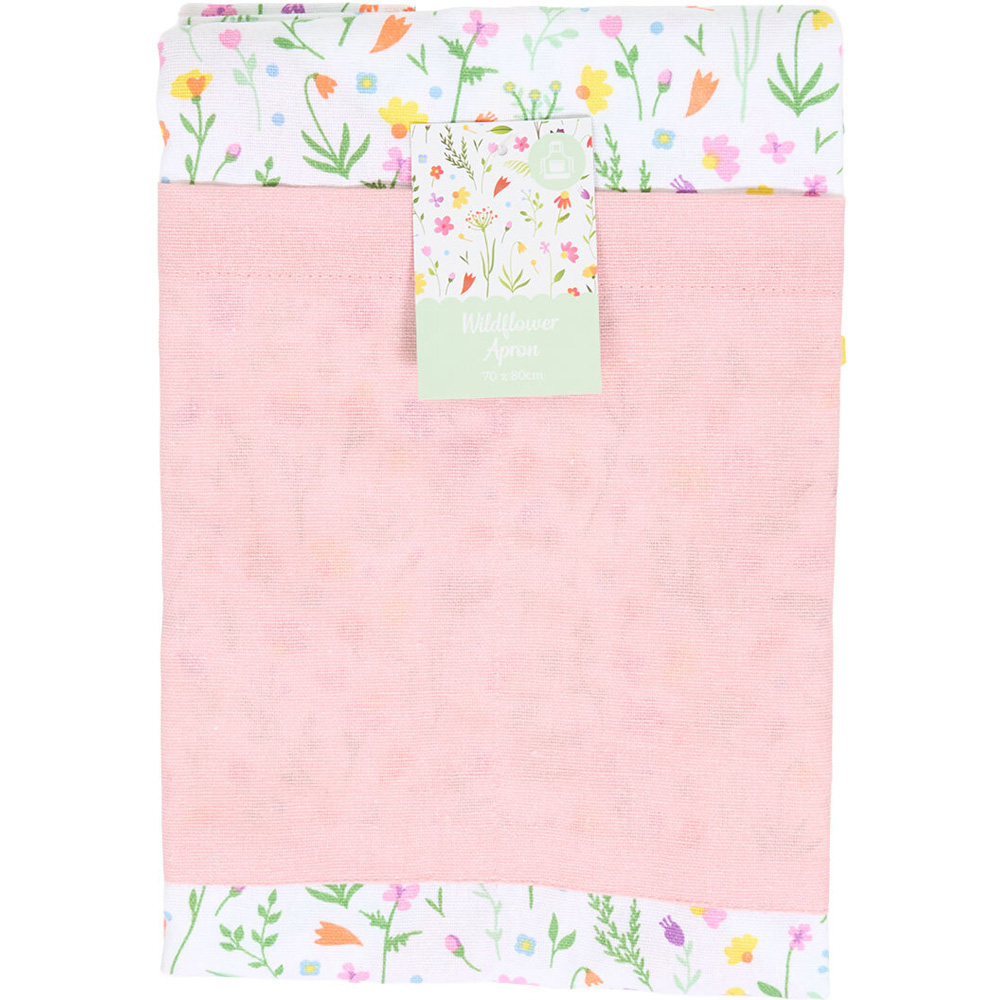 Wildflower Apron Pink Image 3