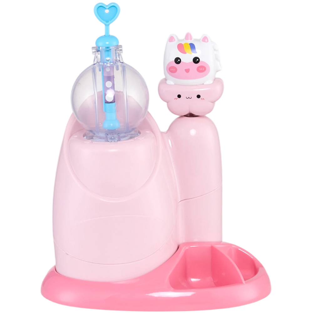 H&O Direct 320 Piece Kids Pink Pony DIY Bubble Making Kit Image 2
