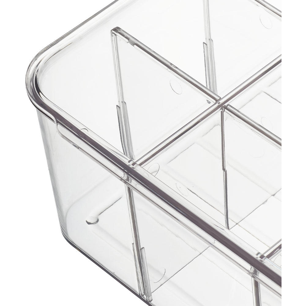 Living and Home Clear 16-Compartment Flip-Up Underwear and Socks Storage Organiser Image 4