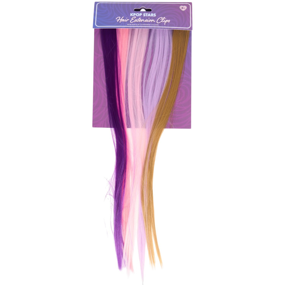 KPop Stars Hair Extension Clip Image 7