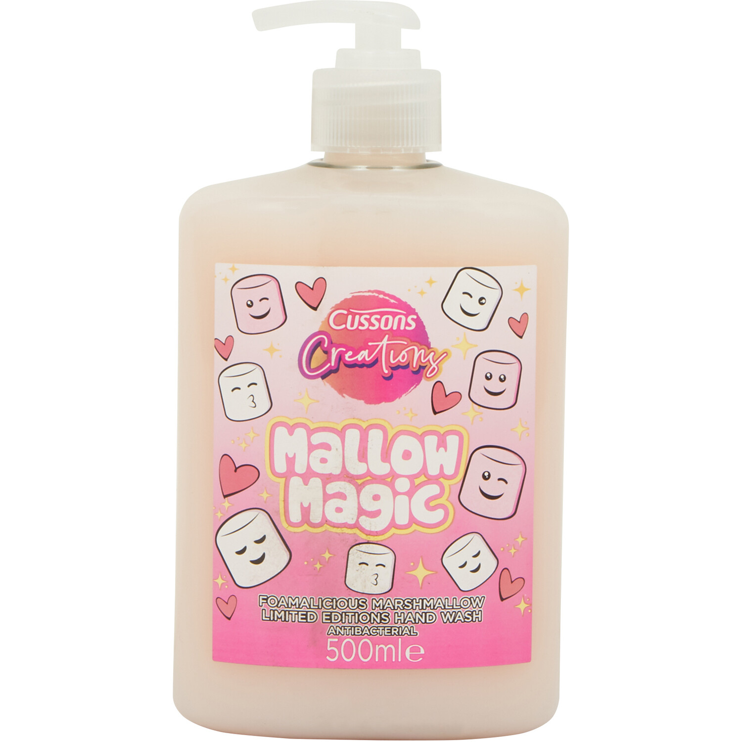 Creations Mallow Magic Hand Wash 500ml - Pink Image 1